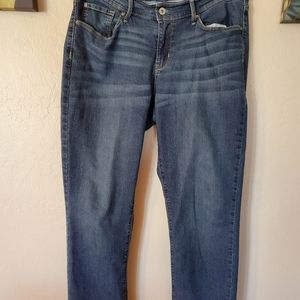 Sonoma straight crop jeans
